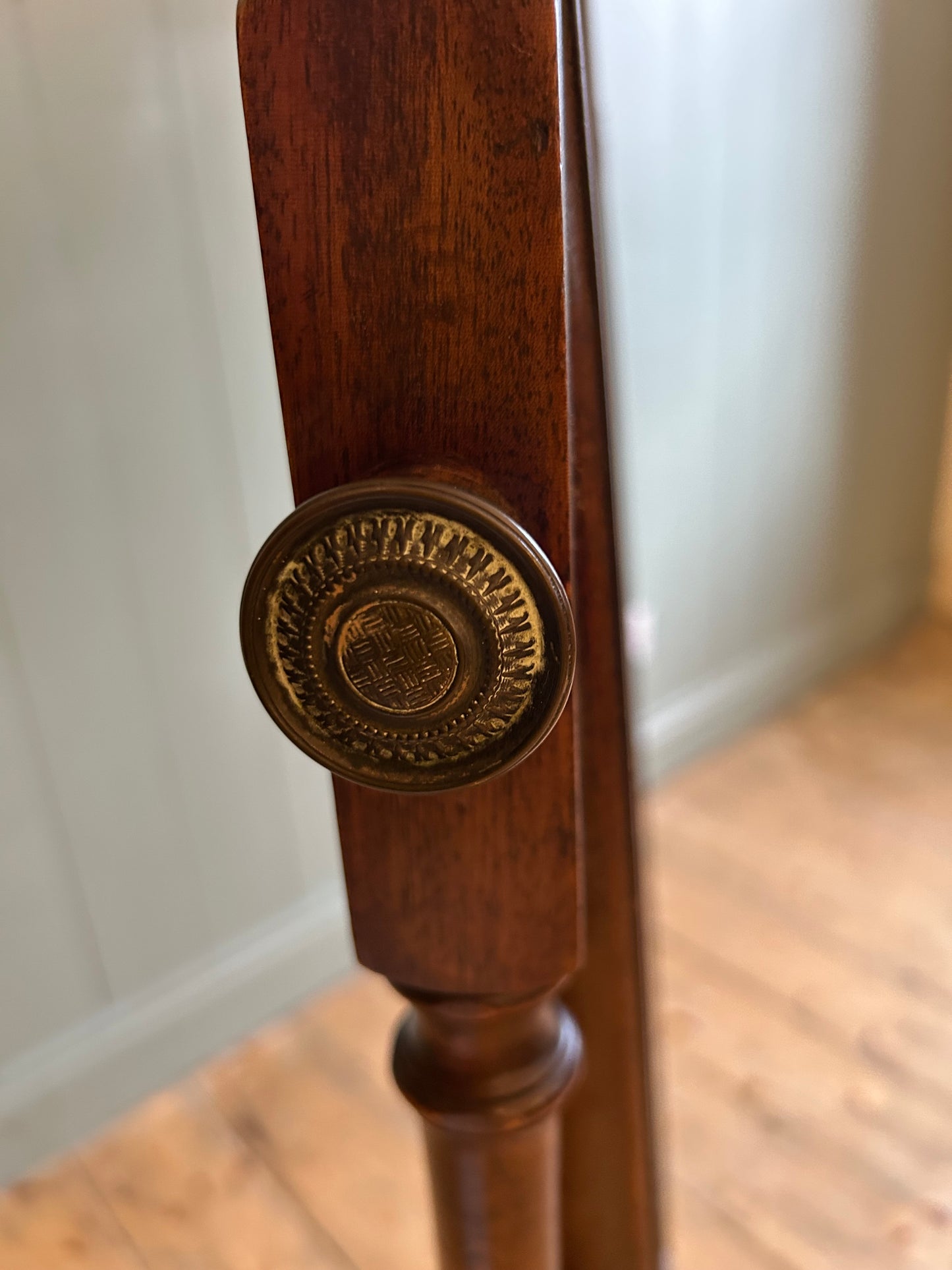 Late Victorian Cheval Mirror