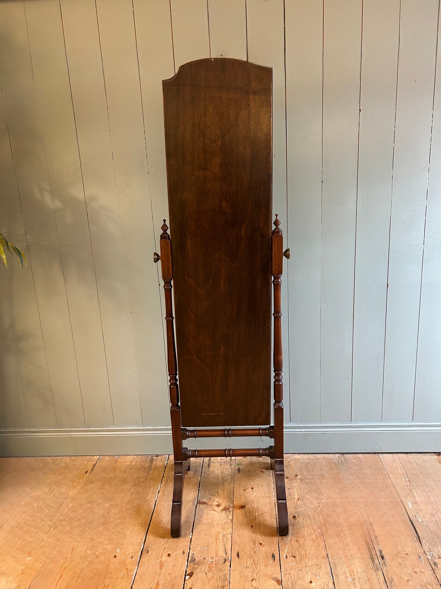 Late Victorian Cheval Mirror