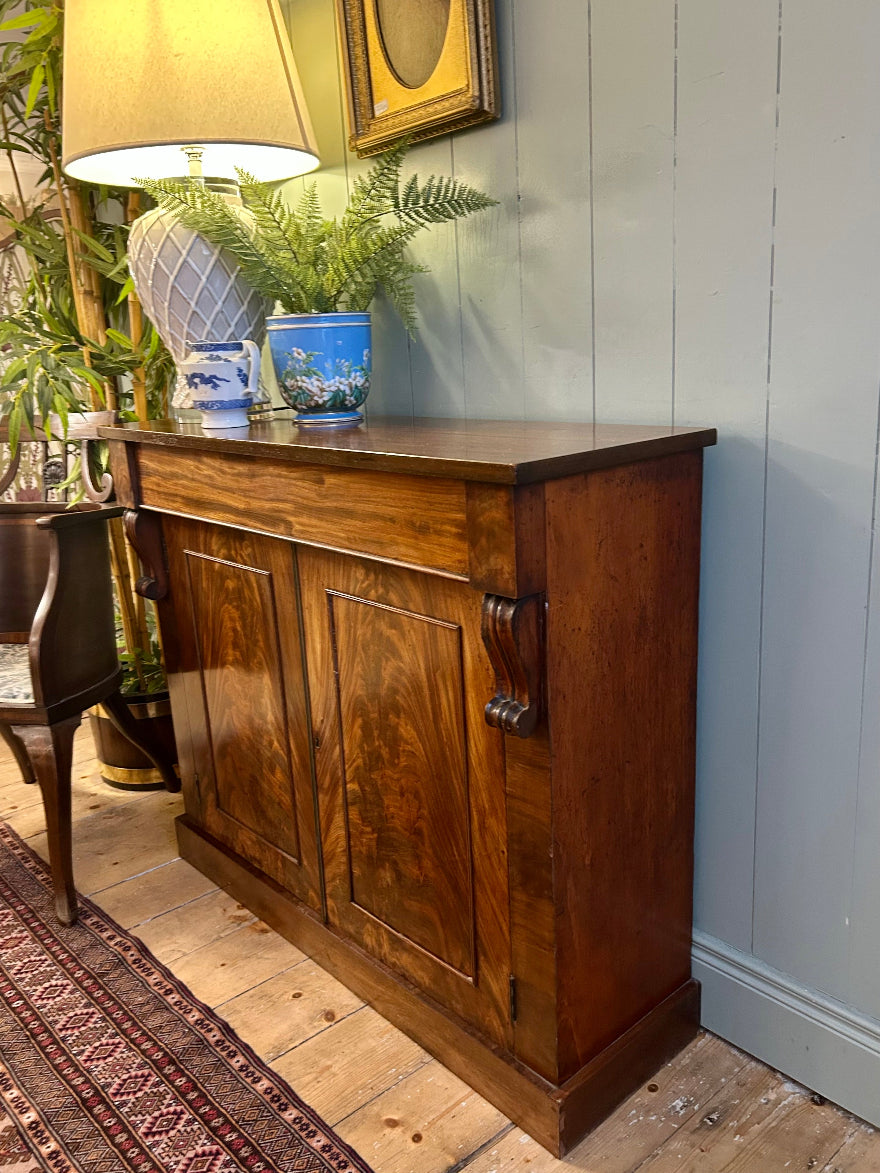 Victorian Flame Mahogany Chiffonier