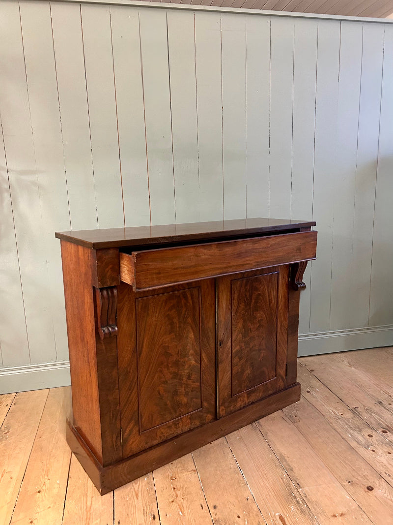 Victorian Flame Mahogany Chiffonier