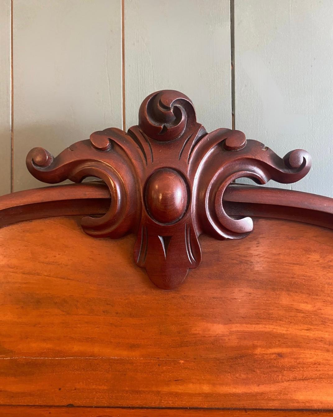 Victorian Flame Mahogany Chiffonier