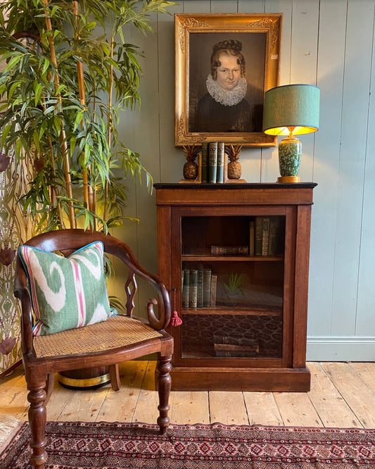 Victorian Inlaid Mahogany Pier Cabinet c1880