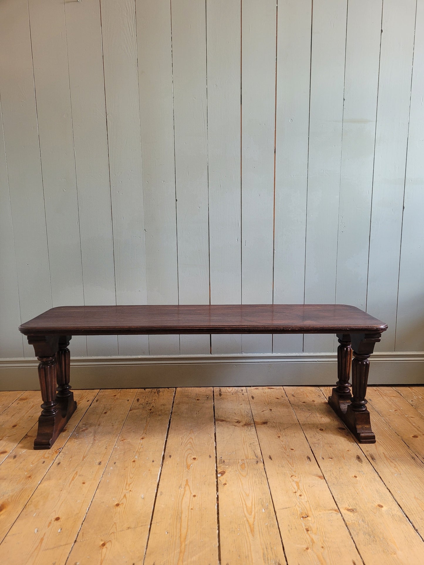 Victorian Mahogany Bench