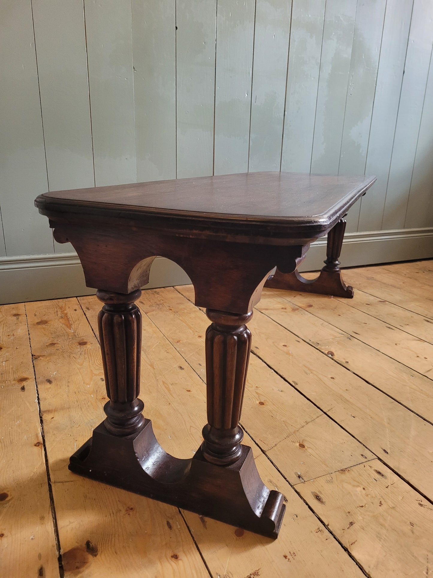 Victorian Mahogany Bench