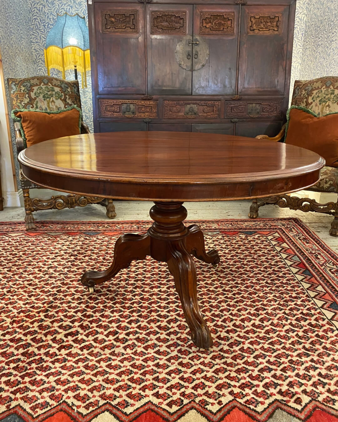 Victorian Mahogany Breakfast Table