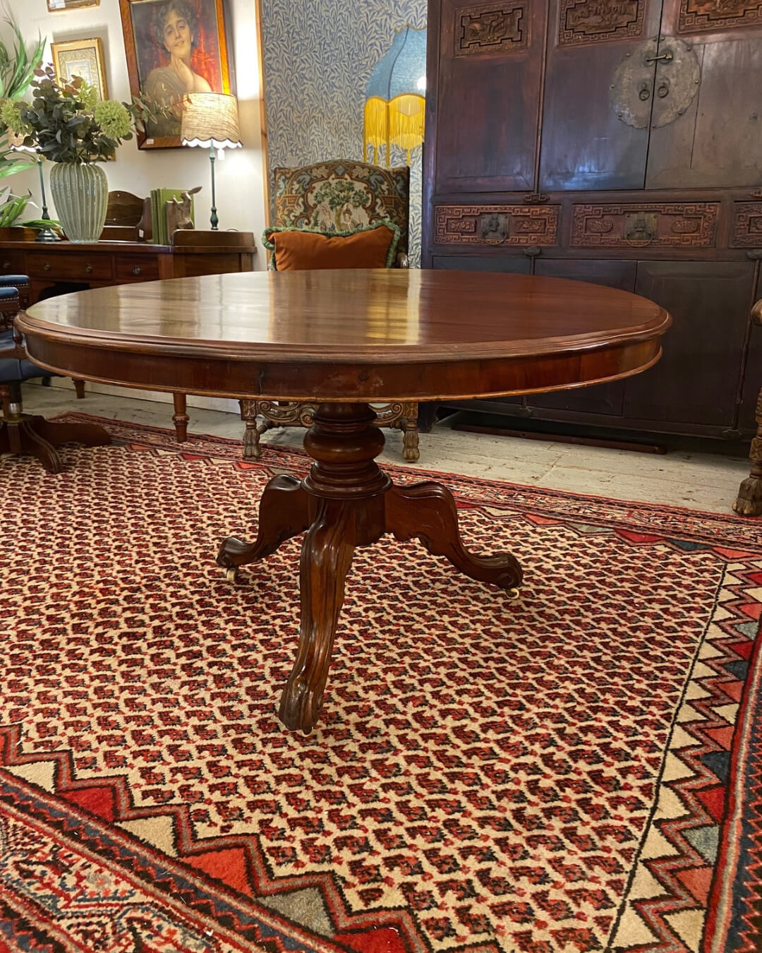 Victorian Mahogany Breakfast Table