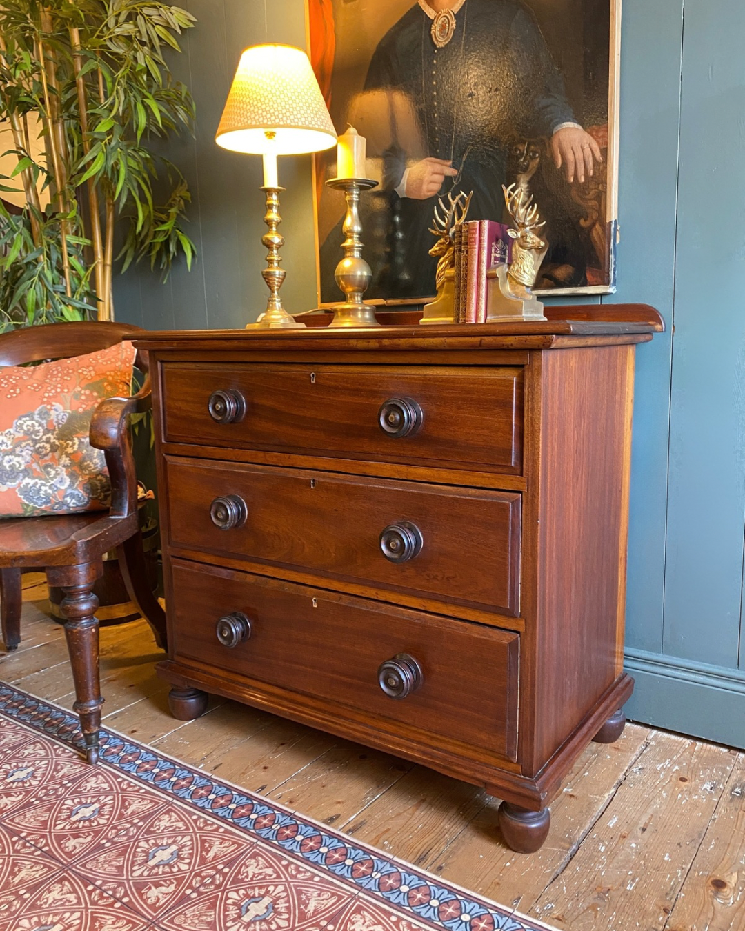 Victorian Mahogany Chest Of Drawers