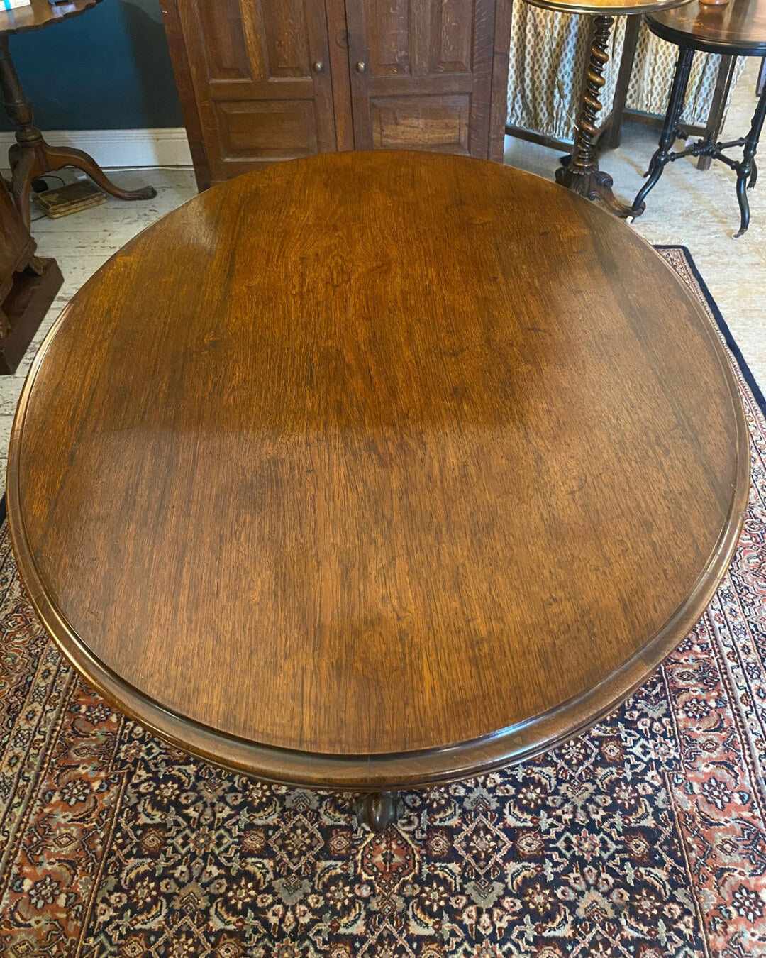 Victorian Mahogany Dining Table and Chair Set