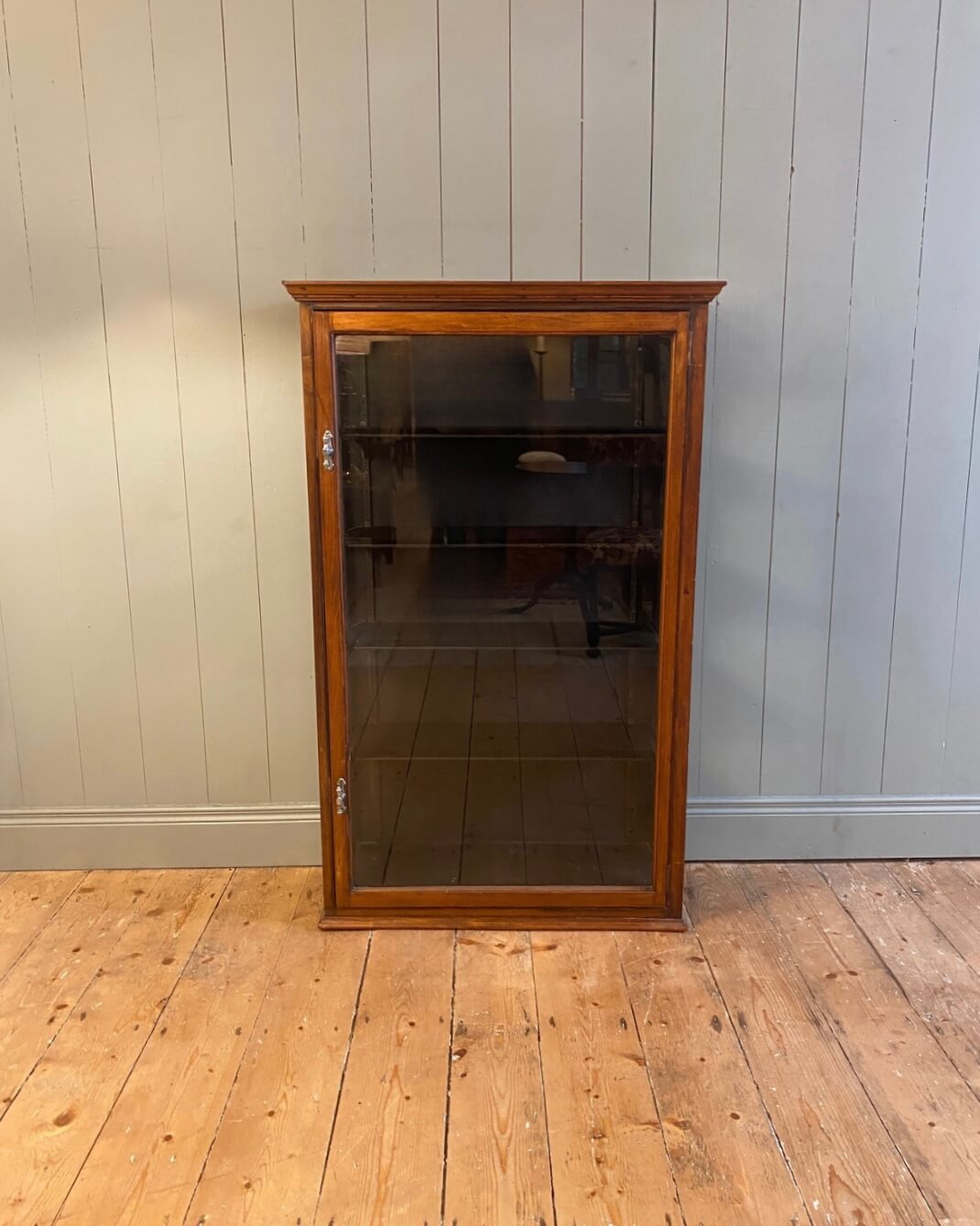 Victorian Mahogany Glazed Shop Cabinet