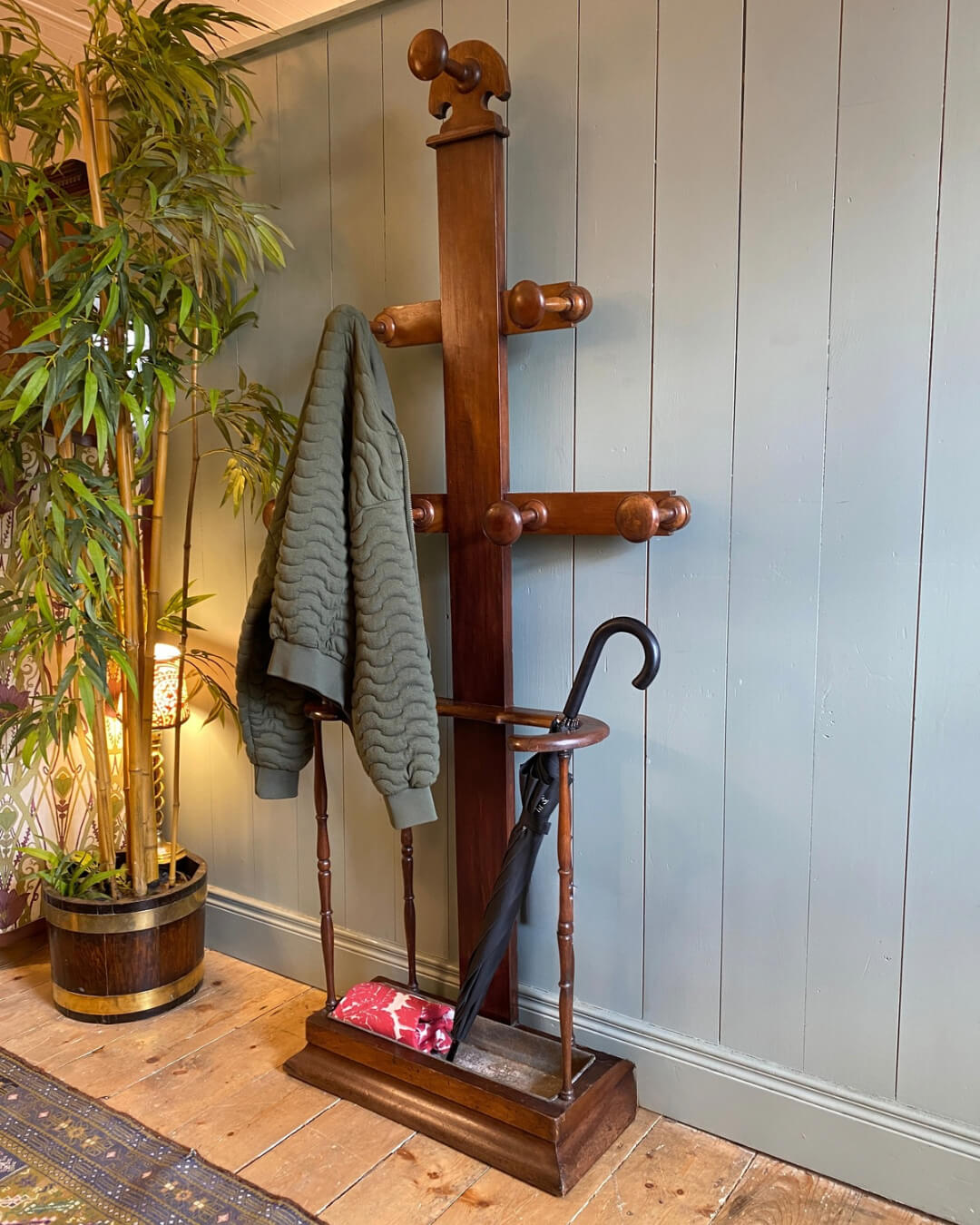 Victorian Mahogany Hall Stand