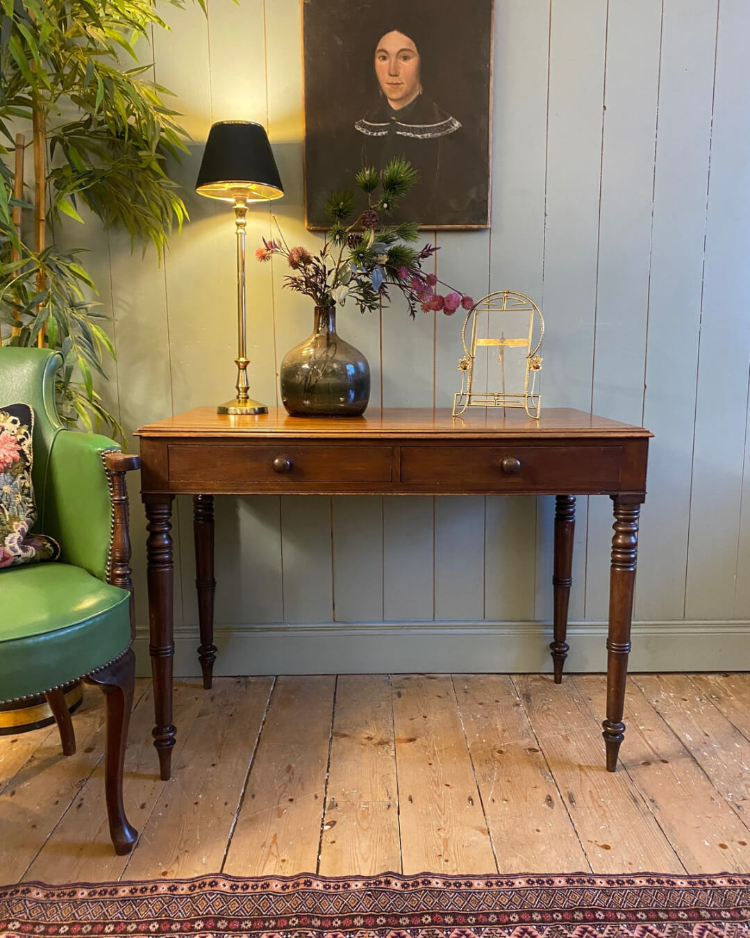 Victorian Mahogany Writing Table