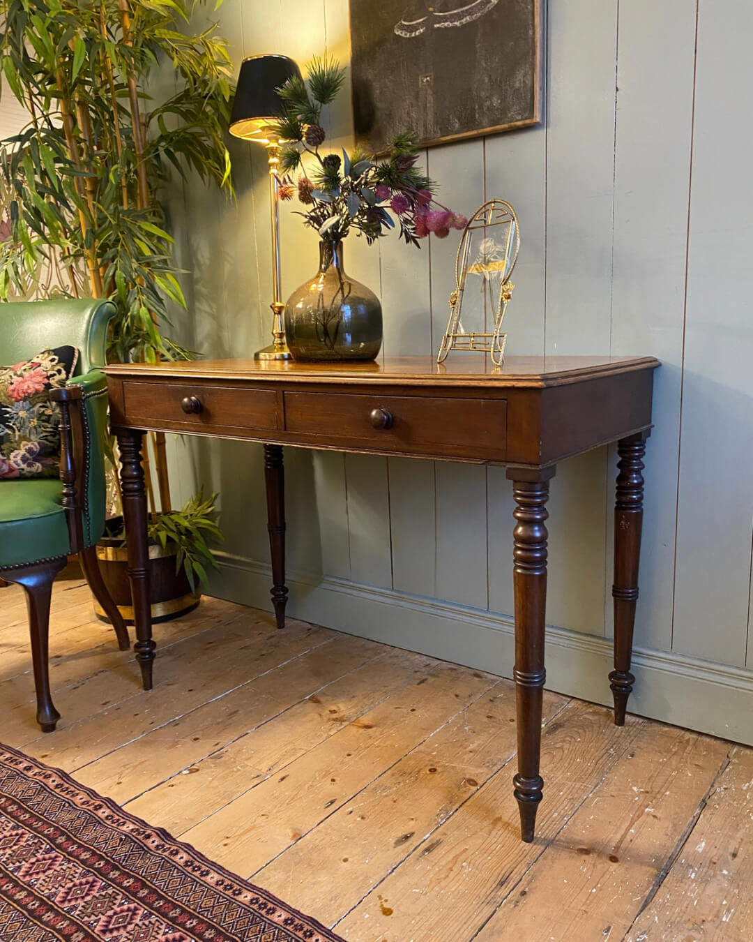 Victorian Mahogany Writing Table