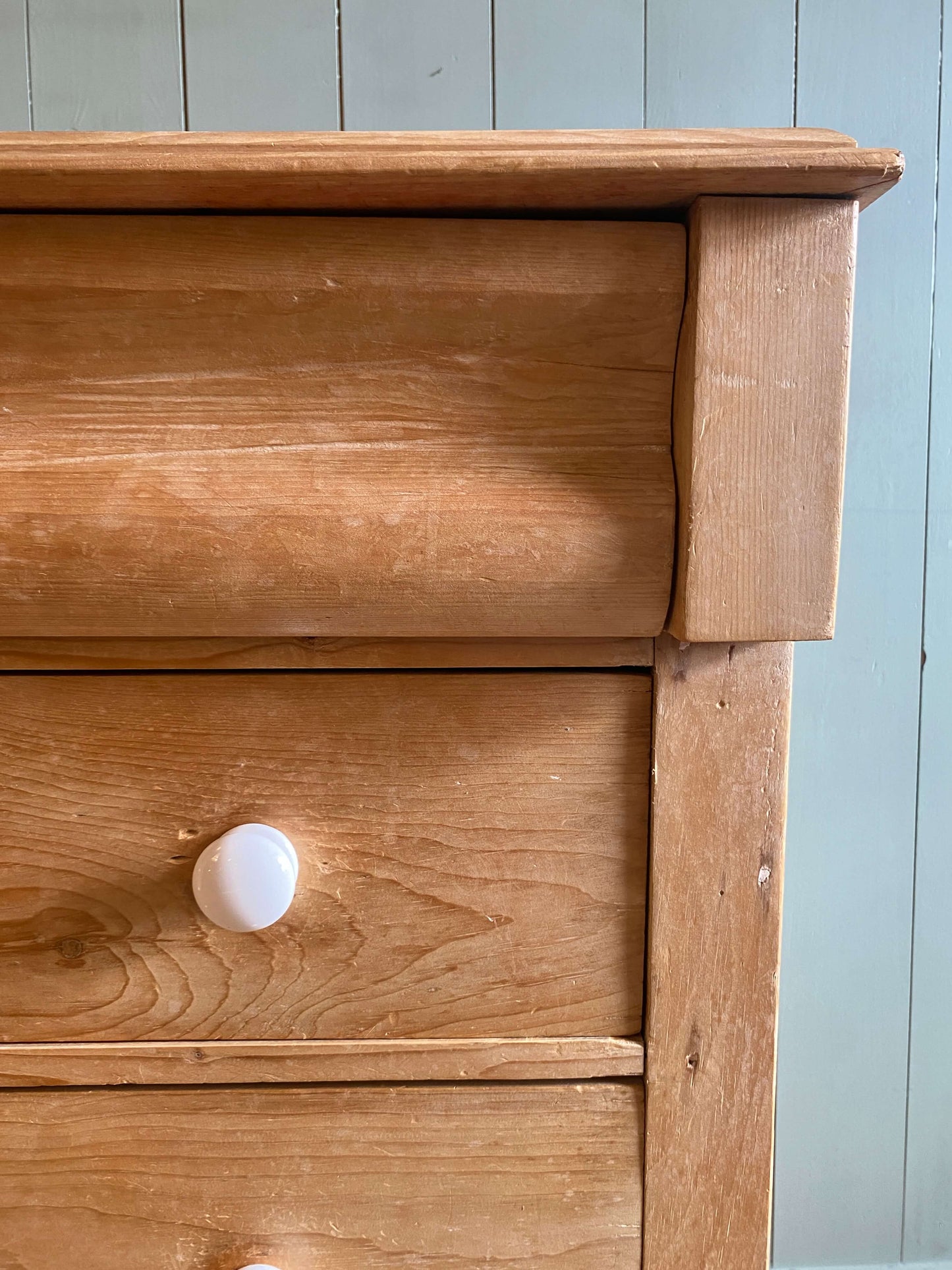 Victorian Pine Chest Of Drawers