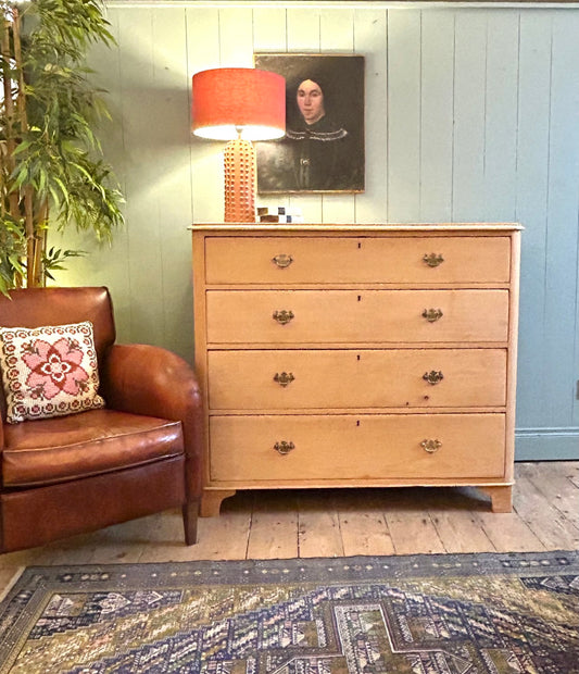 Victorian Pine Chest of Drawers c.1880