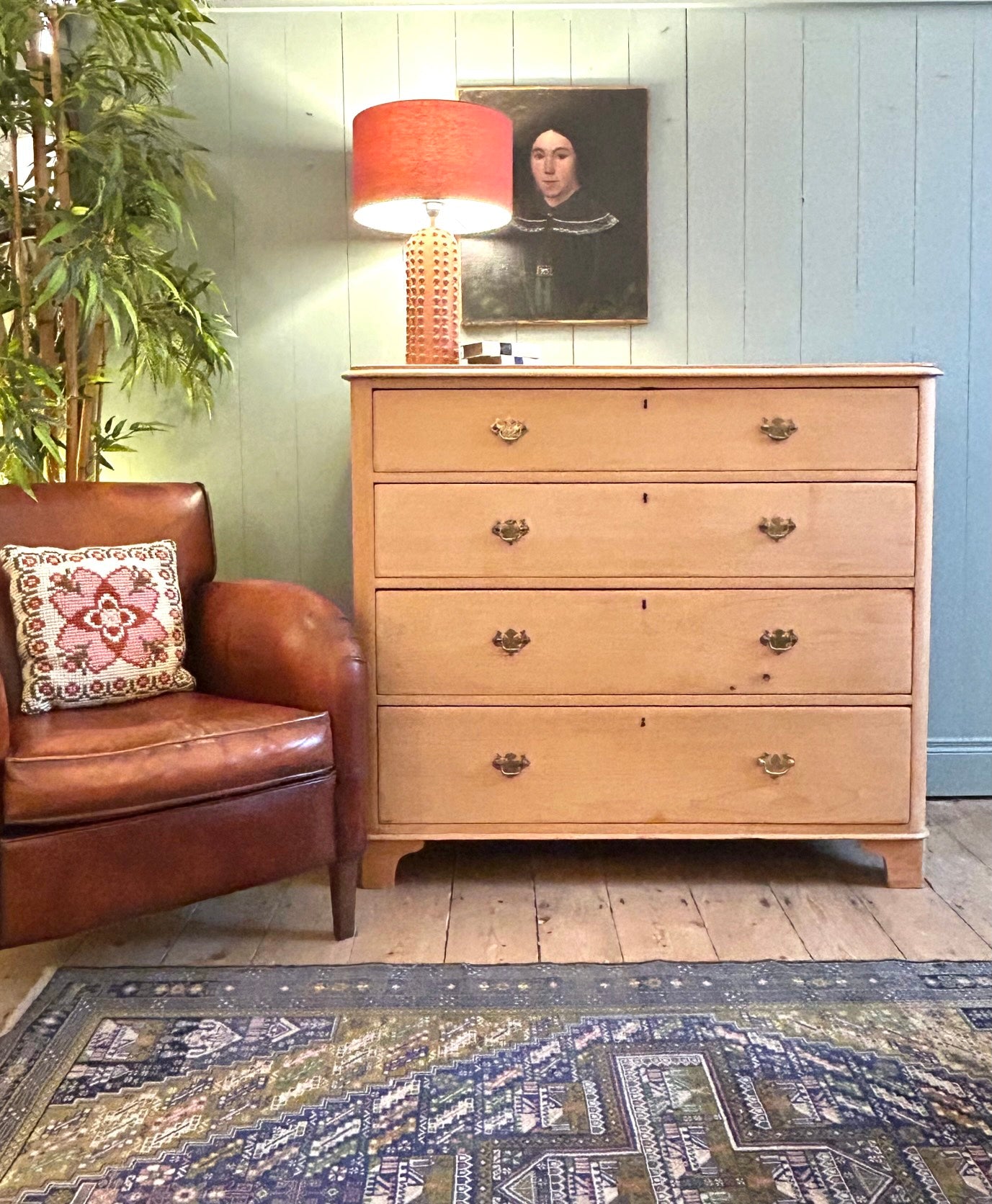 Victorian Pine Chest of Drawers c.1880