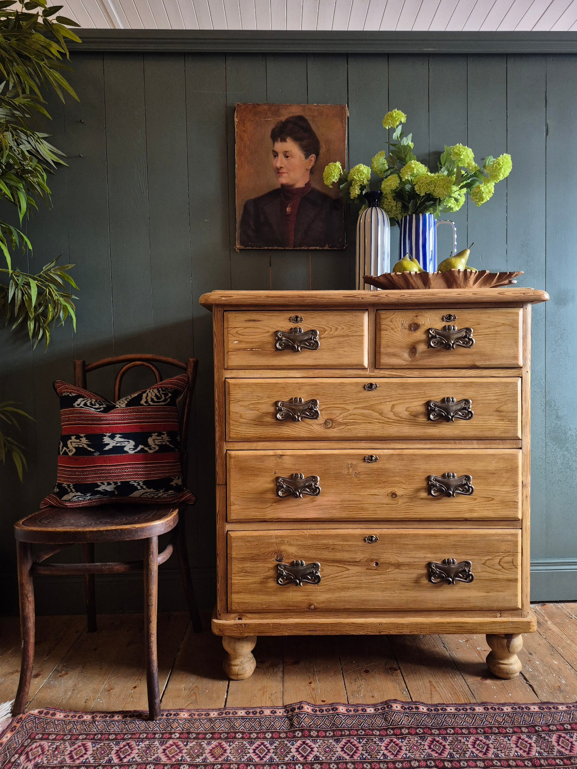 Victorian Pine Chest of Drawers