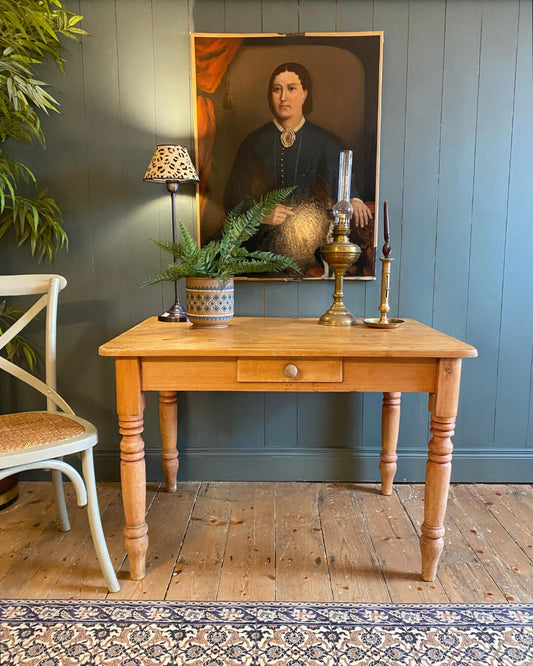Victorian Pine Console Table c1890