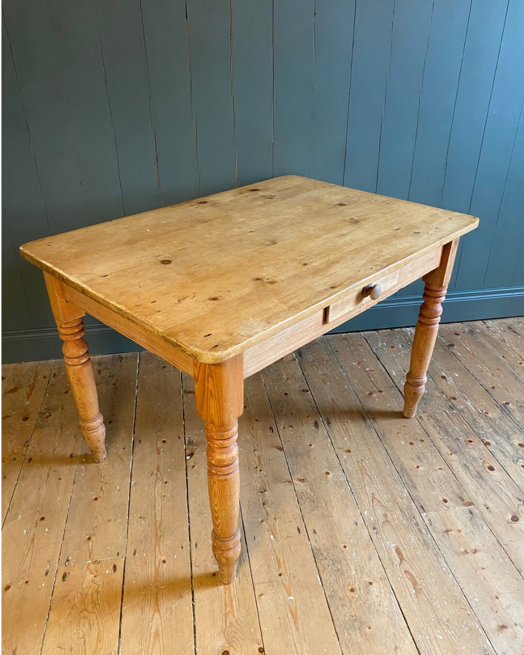 Victorian Pine Console Table c1890