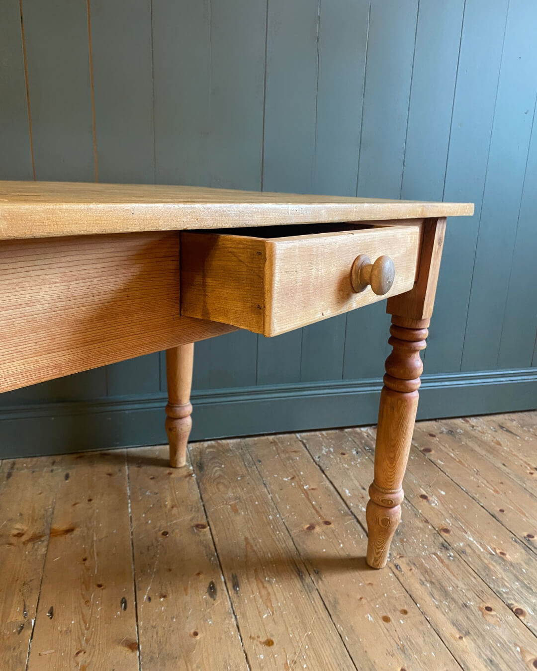 Victorian Pine Console Table c1890
