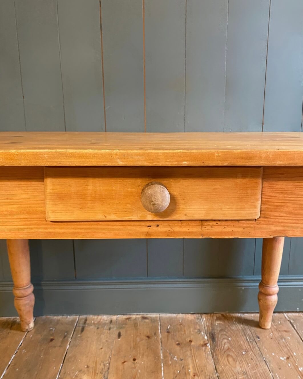 Victorian Pine Console Table c1890