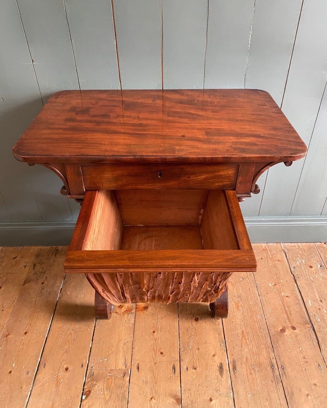 Victorian Rosewood Work Box