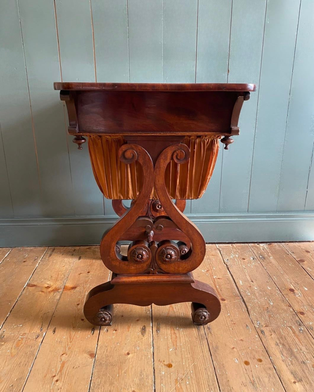 Victorian Rosewood Work Box
