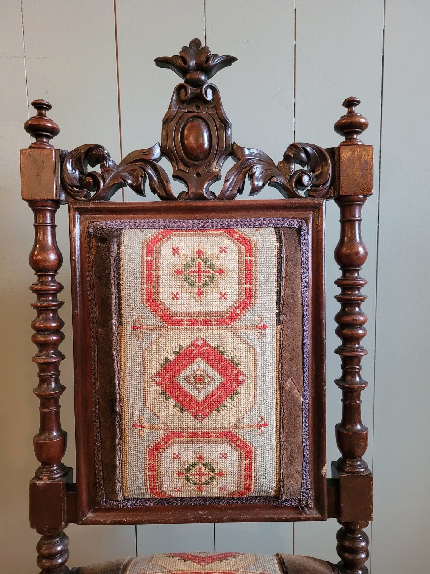 Victorian Tapestry Chair