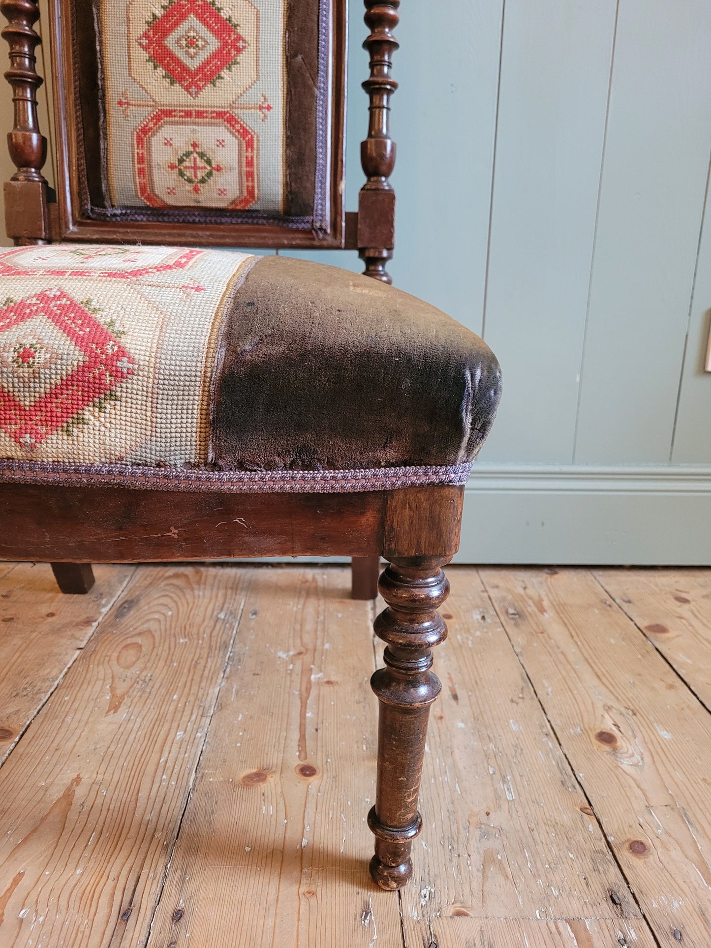 Victorian Tapestry Chair