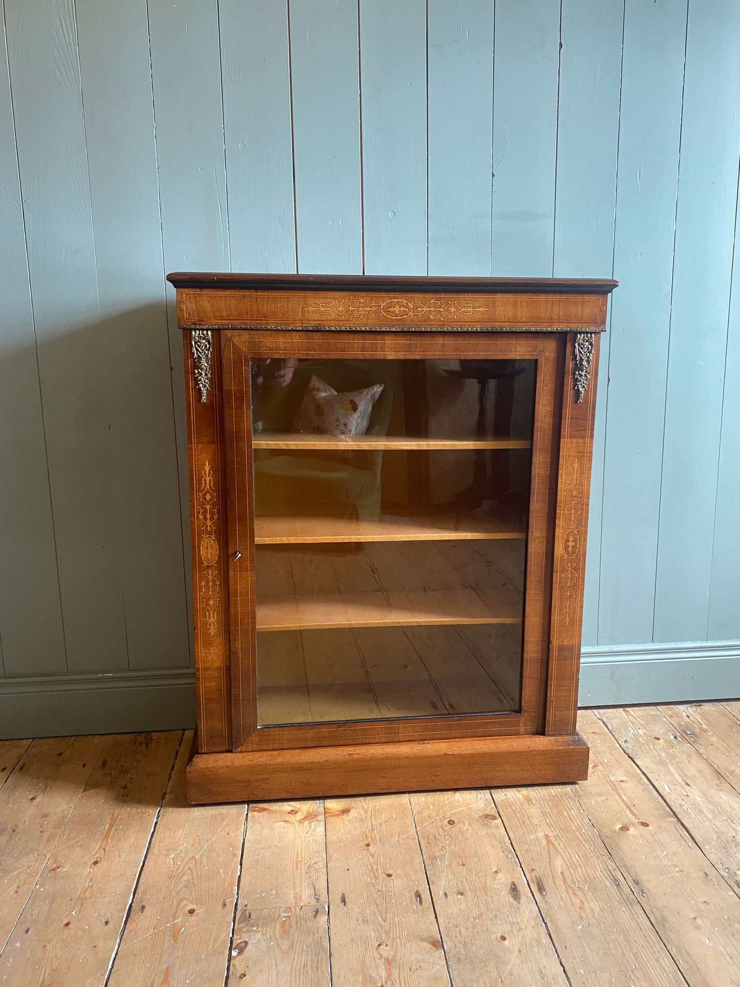 Victorian Walnut Pier Cabinet