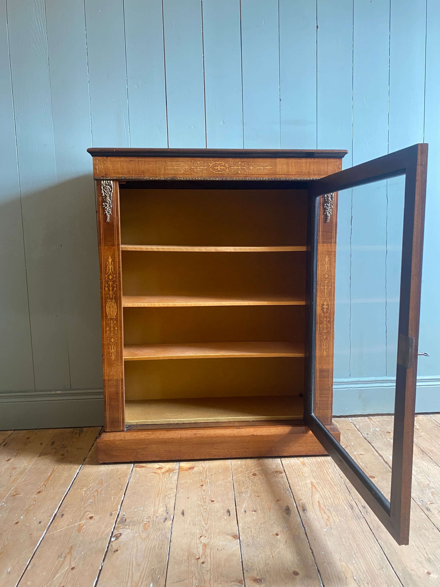 Victorian Walnut Pier Cabinet