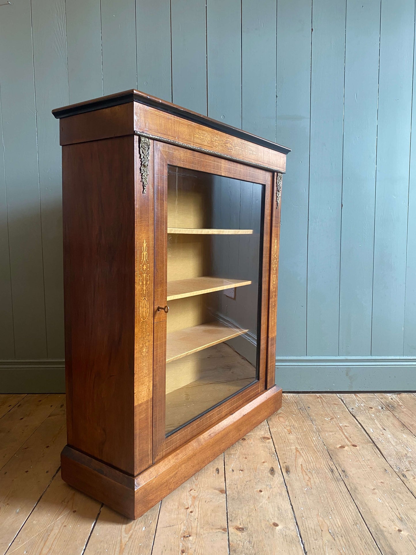 Victorian Walnut Pier Cabinet