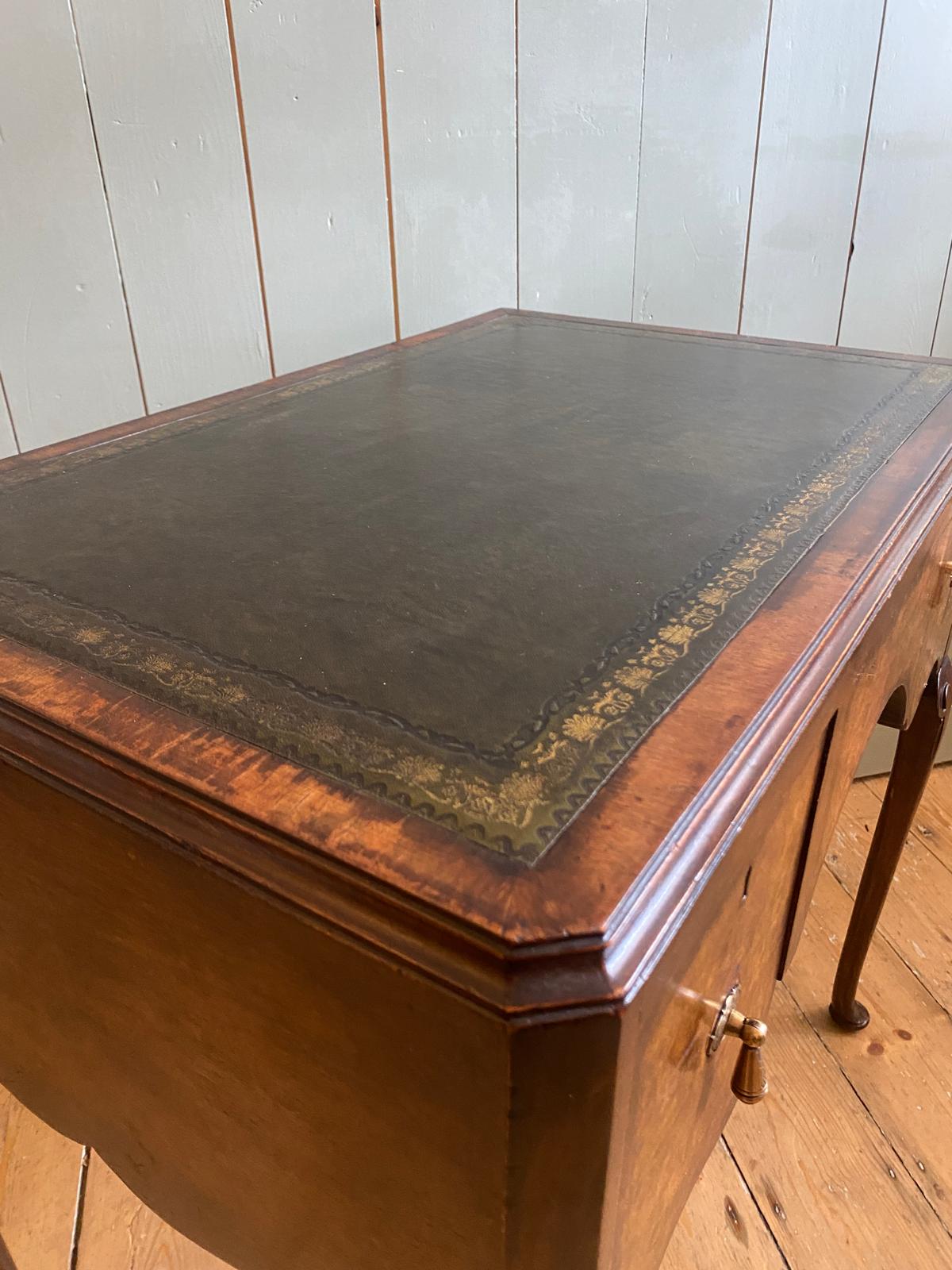 Vintage Burr Walnut Lowboy