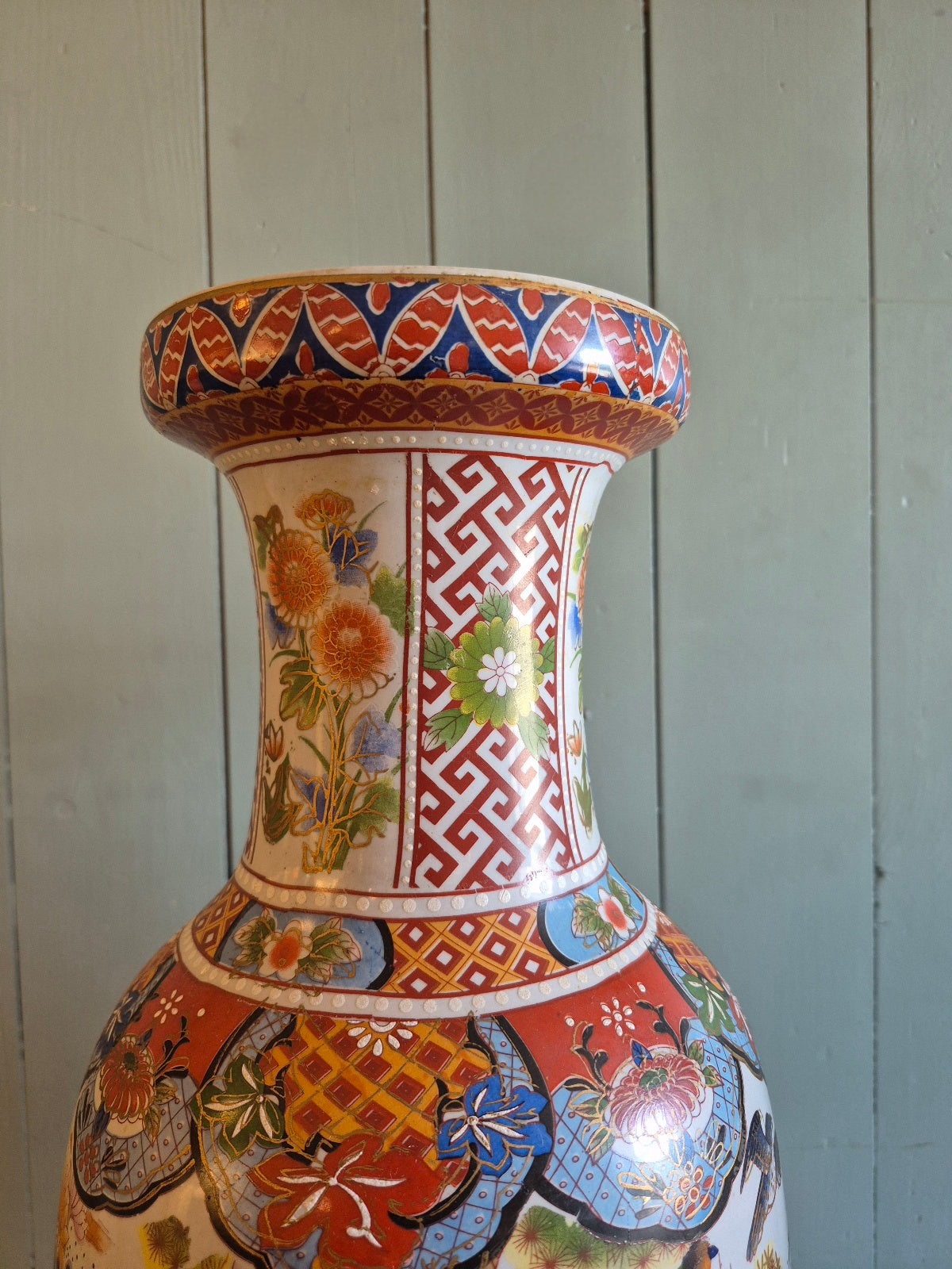 Vintage Chinese Porcelain Floor Vases