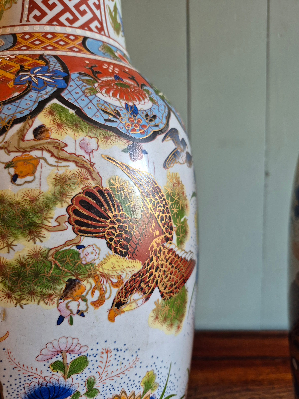 Vintage Chinese Porcelain Floor Vases