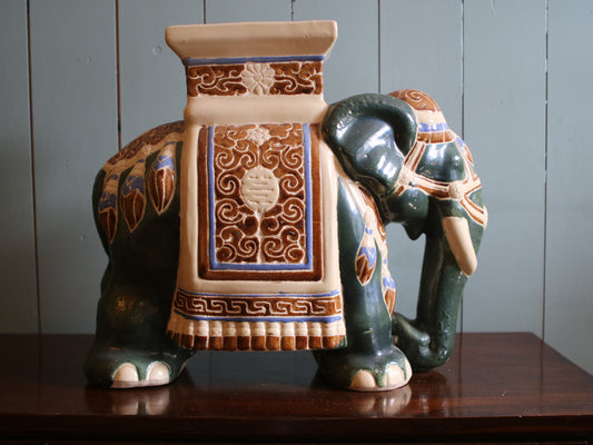 Vintage Elephant Plant Stand