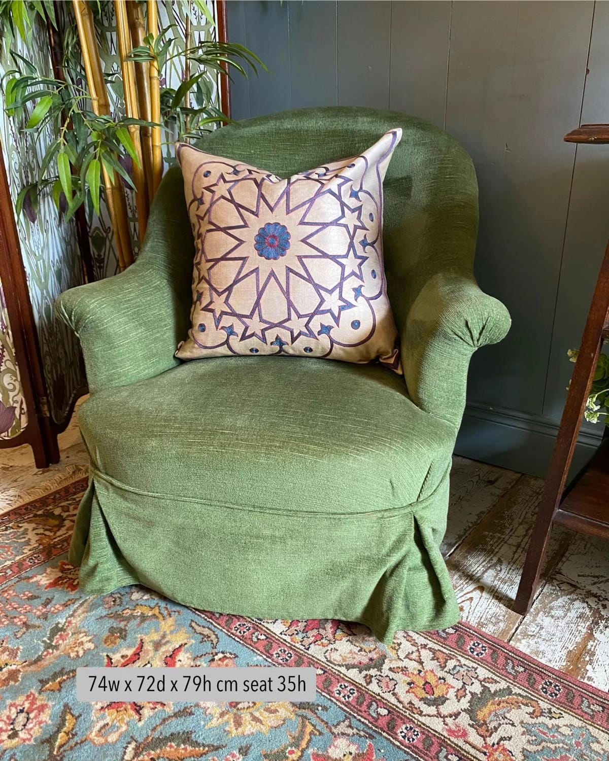 Vintage French Bedroom Chair c1930's