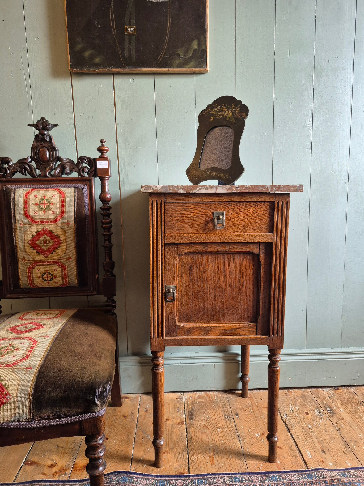 Vintage French Bedside Locker