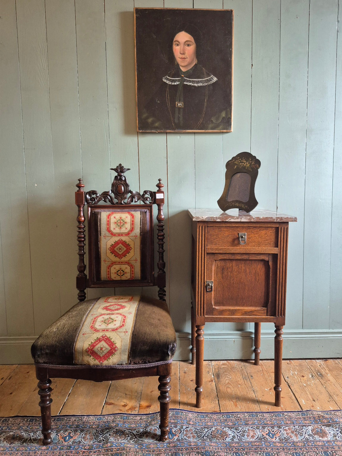 Vintage French Bedside Locker