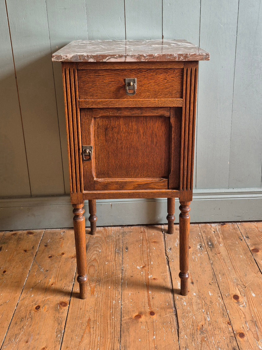 Vintage French Bedside Locker