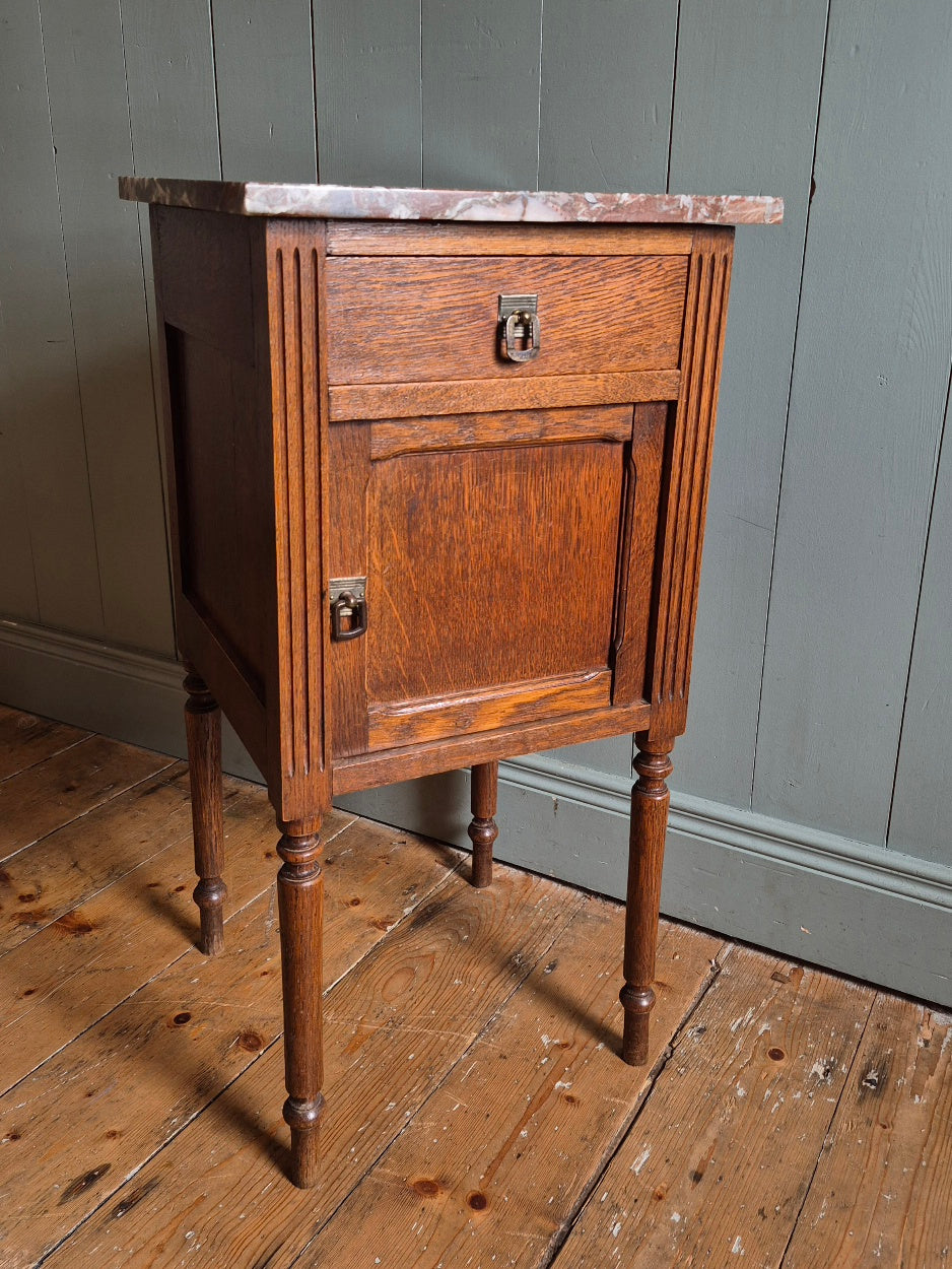 Vintage French Bedside Locker
