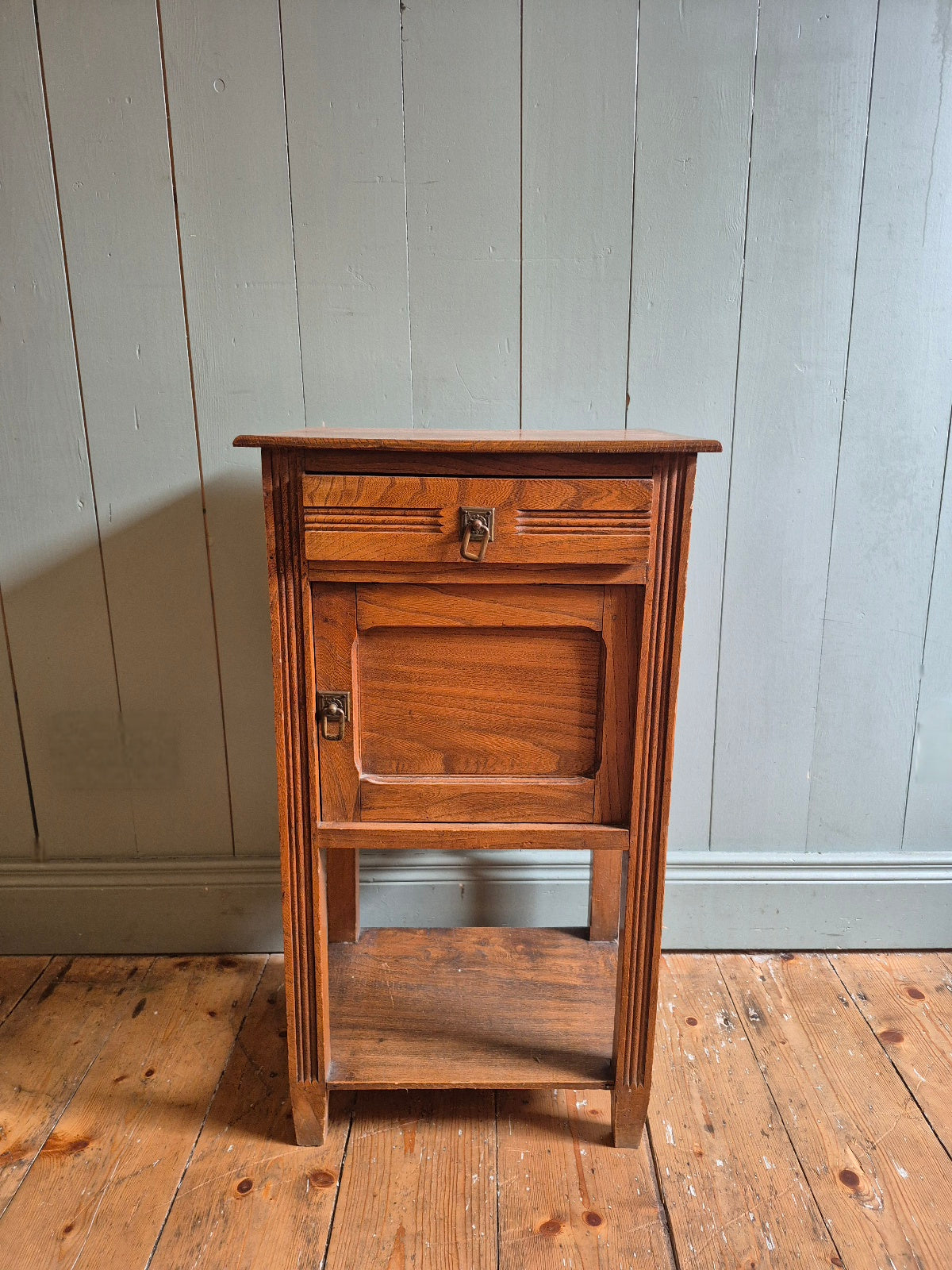 Vintage French Pine Locker