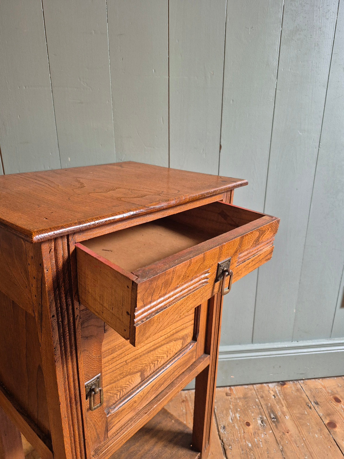 Vintage French Pine Locker