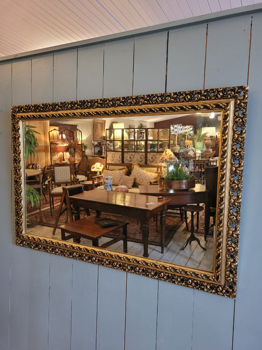 Vintage Gilt Bevelled Edge Mirror