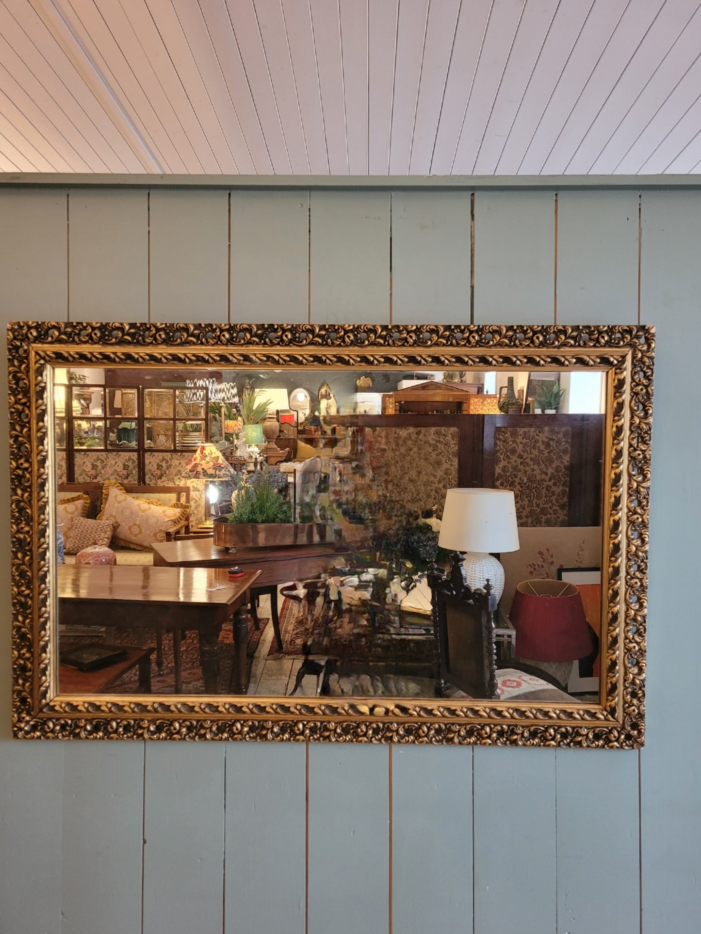 Vintage Gilt Bevelled Edge Mirror