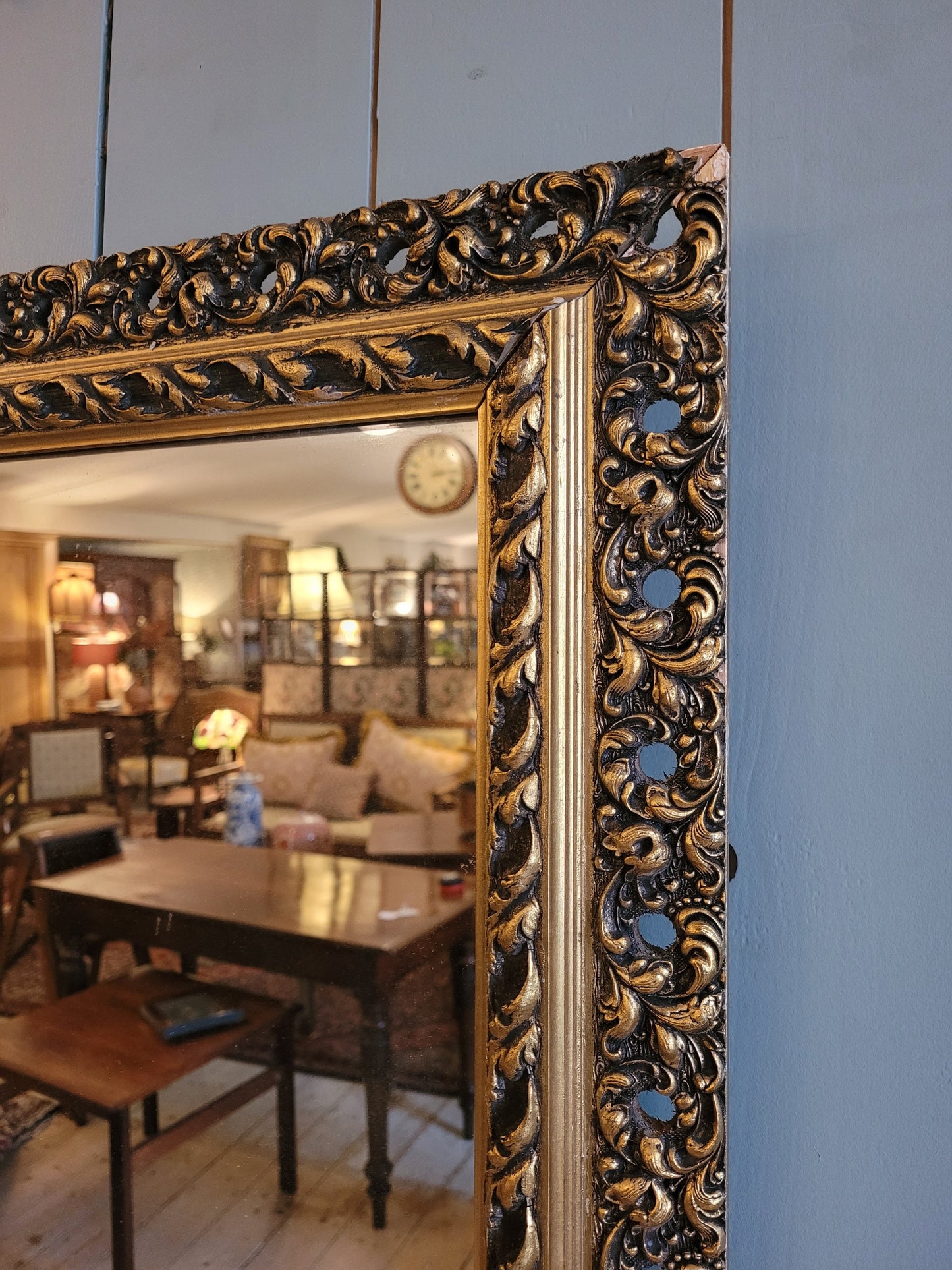 Vintage Gilt Bevelled Edge Mirror