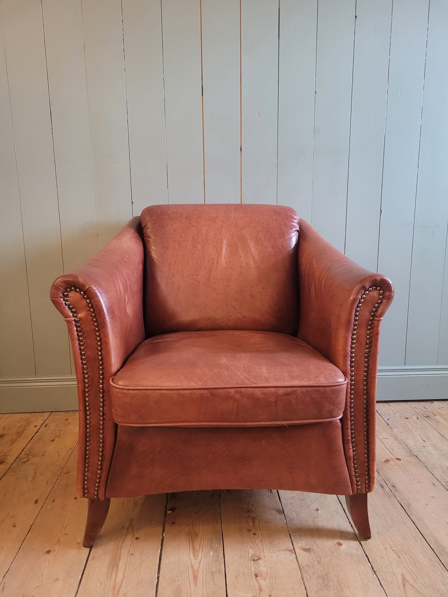 Vintage Leather Club Chair