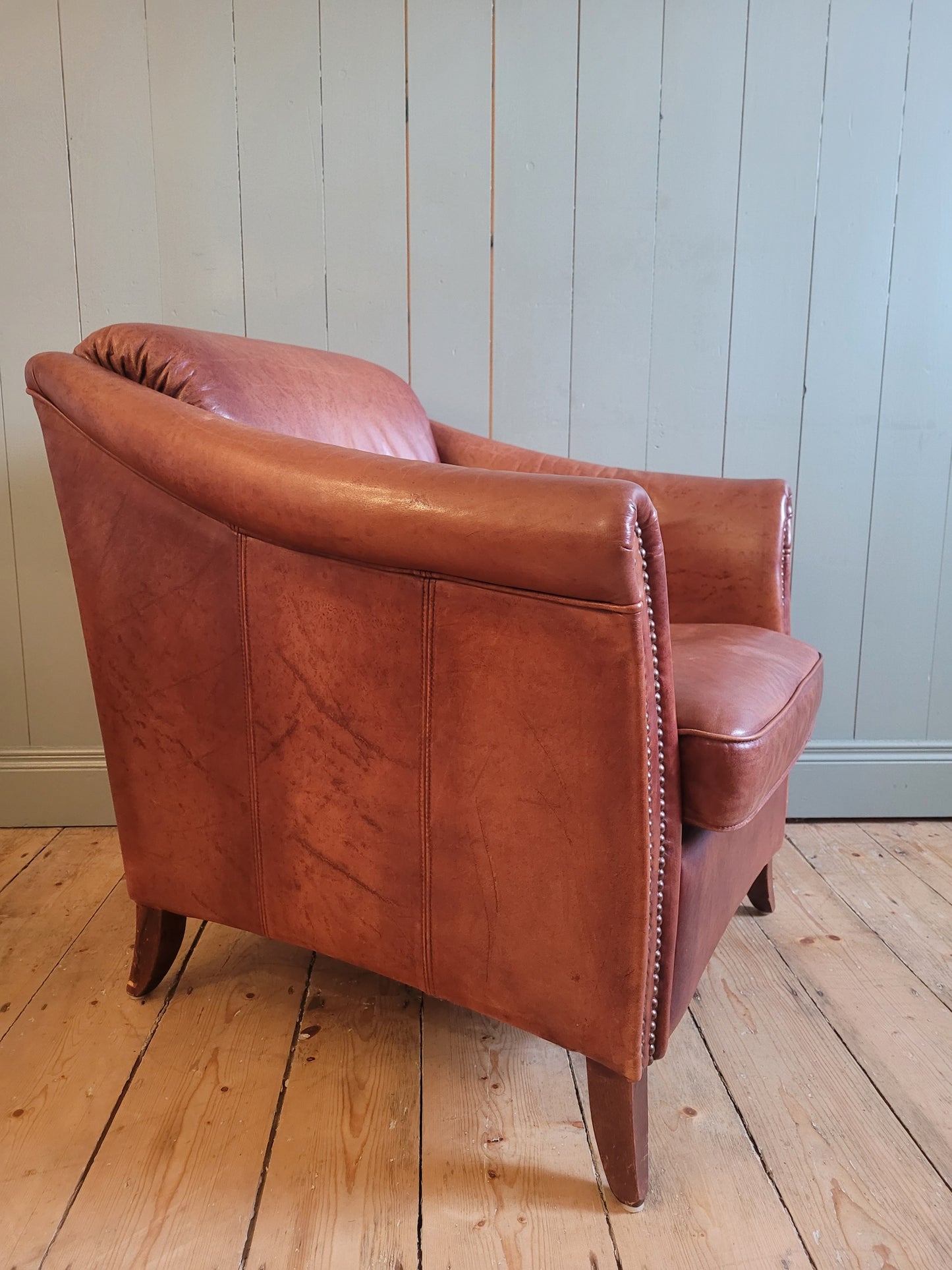 Vintage Leather Club Chair