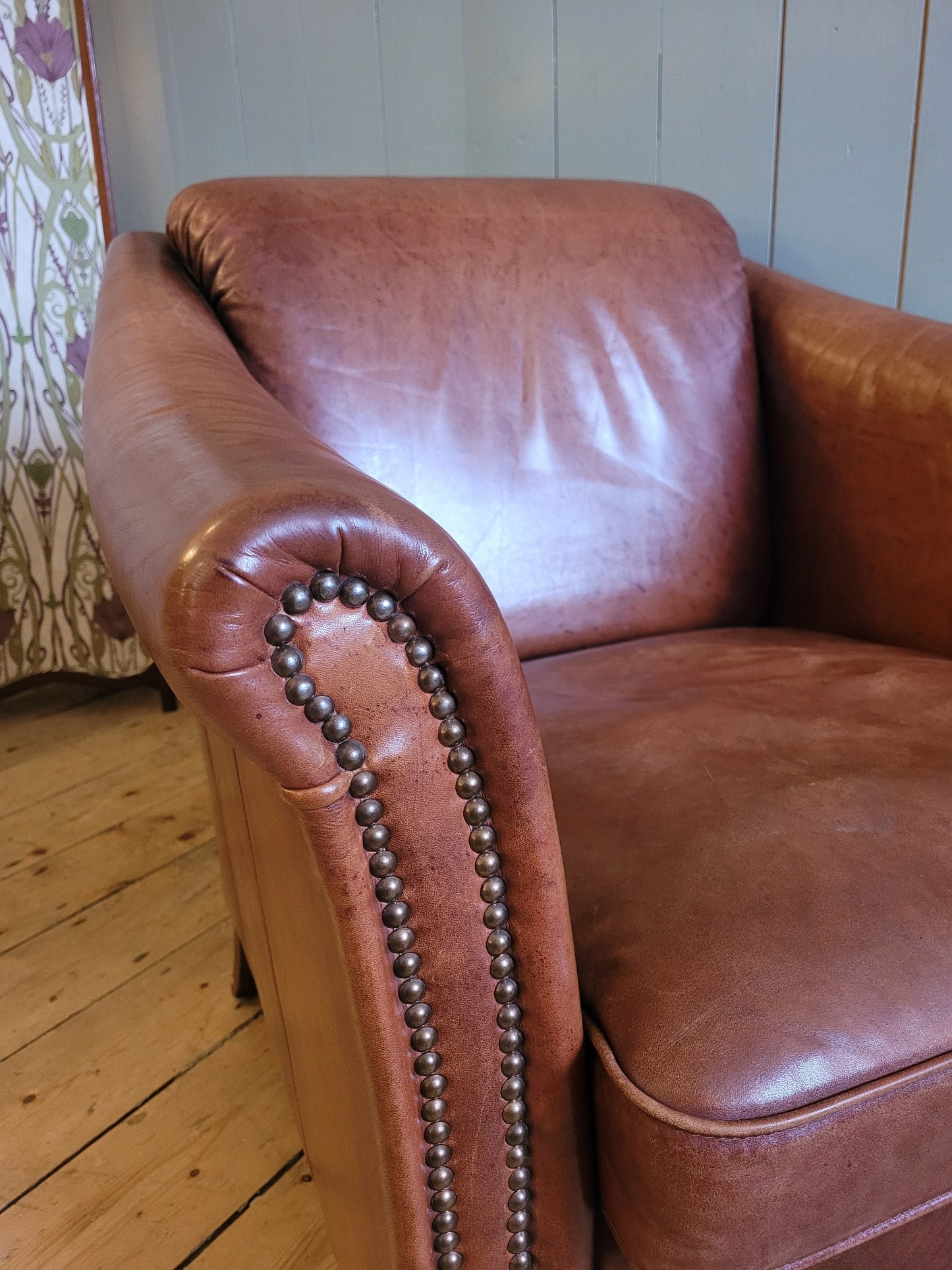 Vintage Leather Club Chair