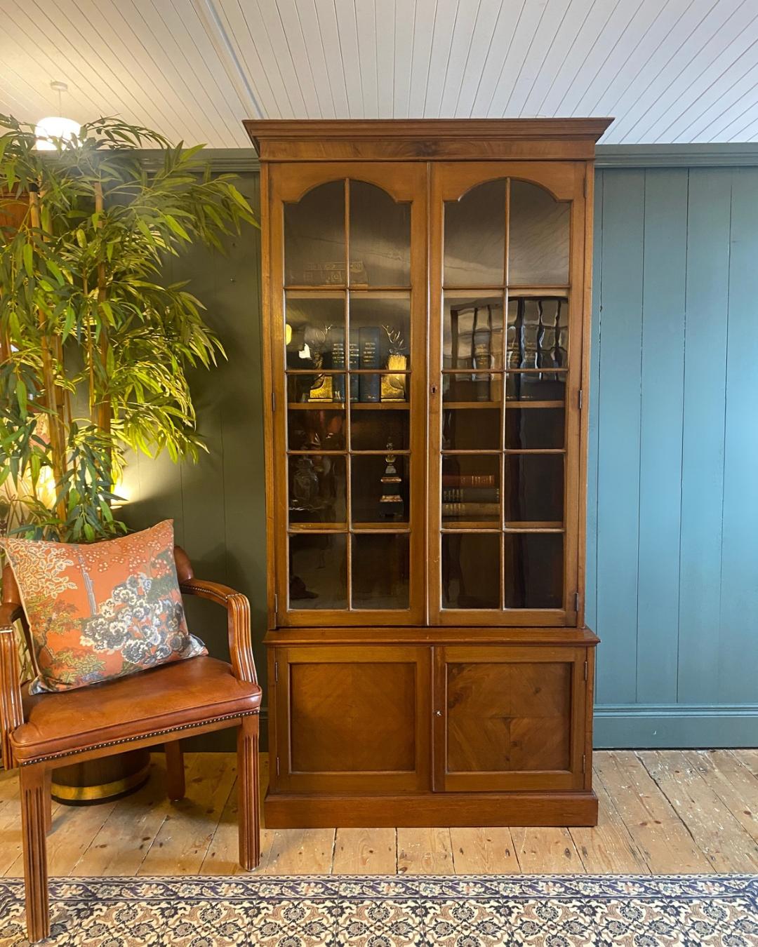 Vintage Mahogany Bookcase