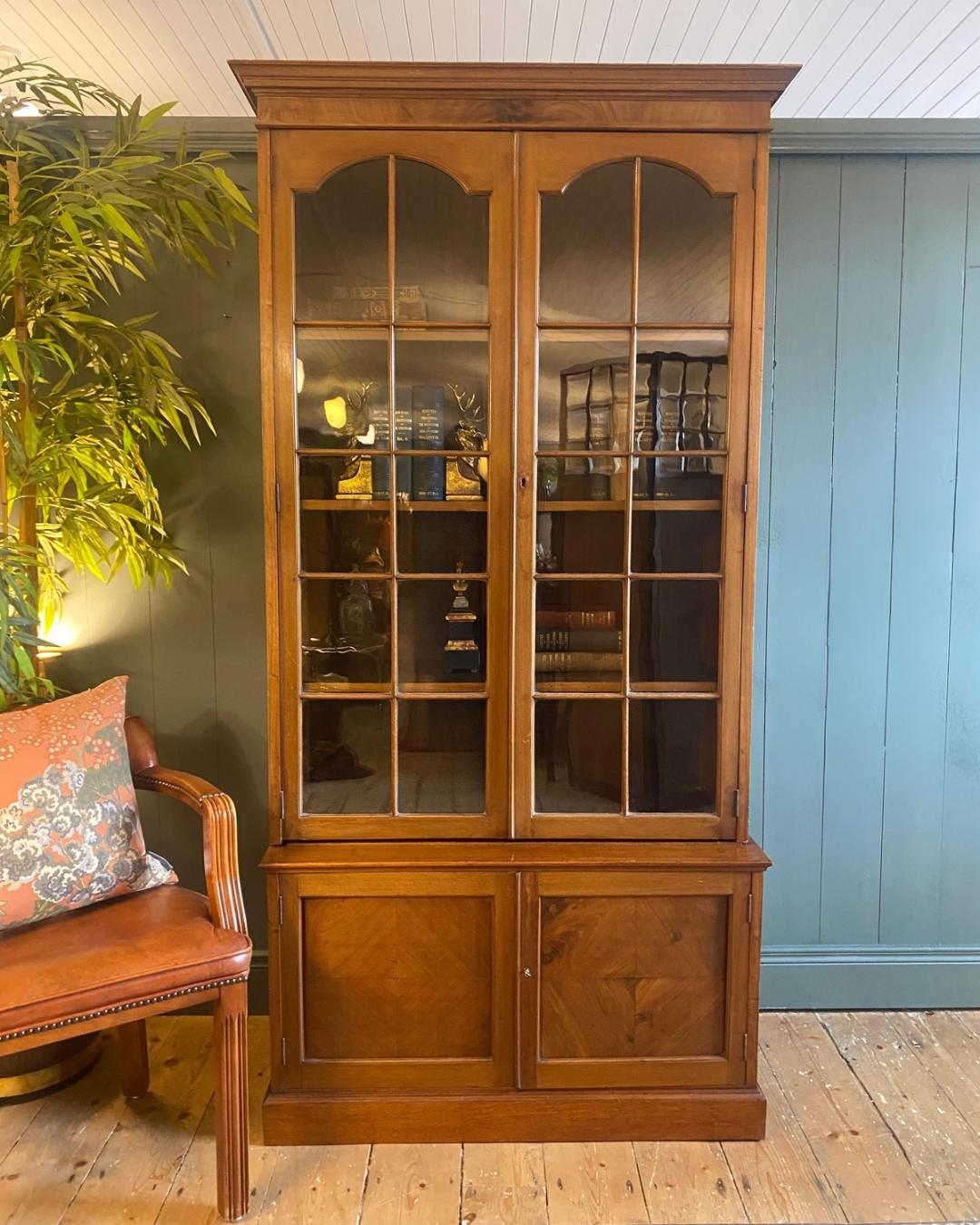 Vintage Mahogany Bookcase